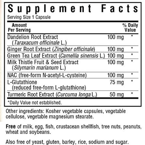 Bluebonnet Nutrition Targeted Choice Liver Detox Herbal Blend, 60...