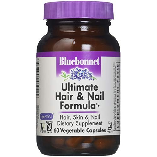 Bluebonnet Nutrition Ultimate Hair and Nail Formula, Vitamins*, M...