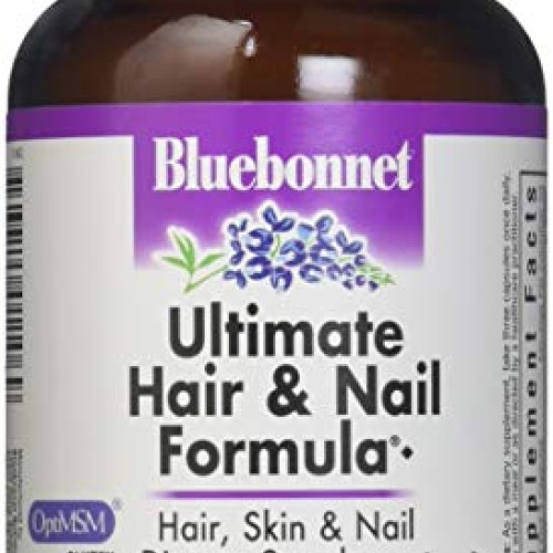 Bluebonnet Nutrition Ultimate Hair and Nail Formula, Vitamins*, M...