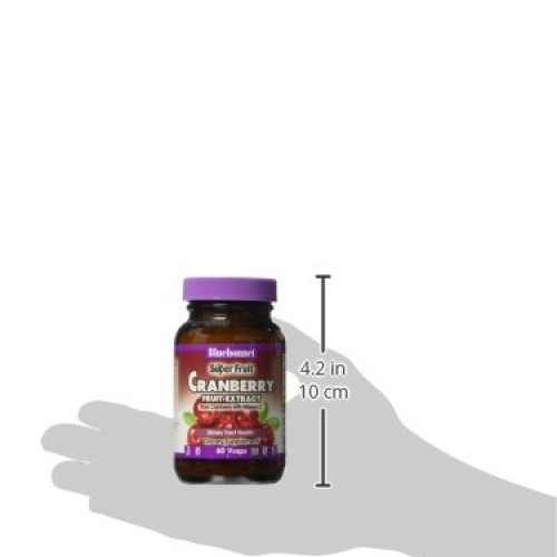 BlueBonnet Super Fruit Cranberry Supplement, 60 Count
