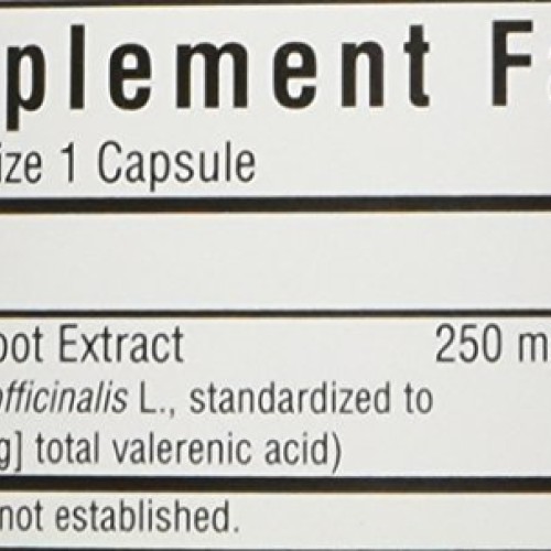 BlueBonnet Valerian Root Extract Supplement, 60 Count