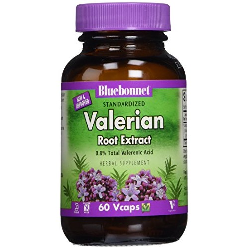 BlueBonnet Valerian Root Extract Supplement, 60 Count