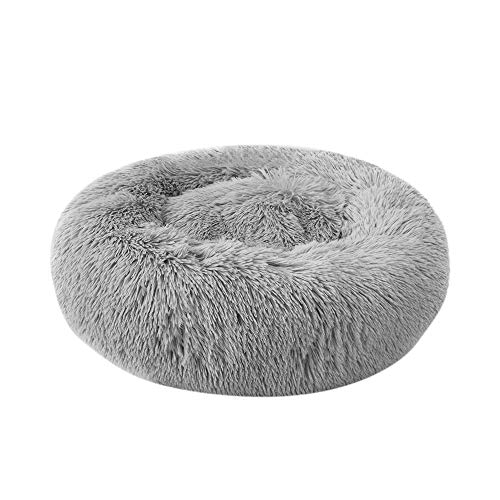 Blusea Donut Cuddler Pet Bed, Self Warming Cat Bed, Ultra-Soft Do...