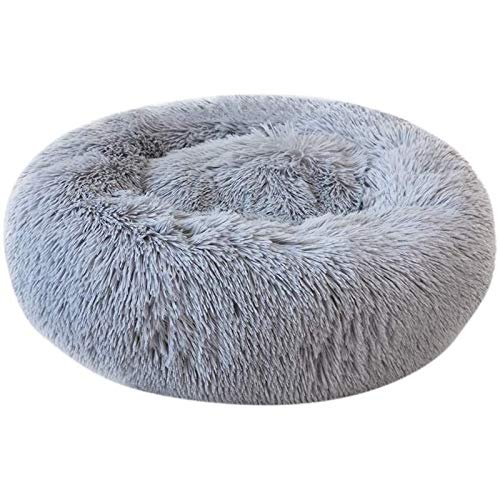 Blusea Donut Cuddler Pet Bed, Self Warming Cat Bed, Ultra-Soft Do...