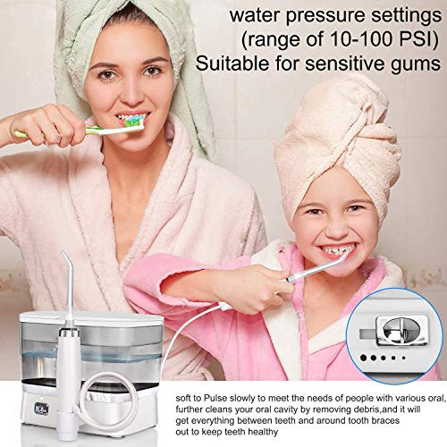 Blusmart Cordless Water Flossers for Teeth 500ML, Portable Dental...