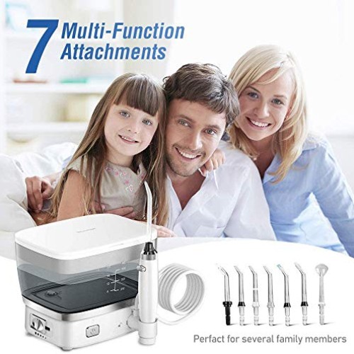 Blusmart Cordless Water Flossers for Teeth 500ML, Portable Dental...
