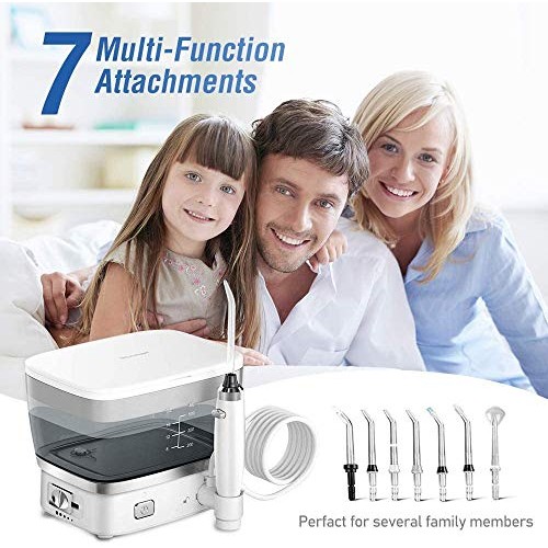 Blusmart Cordless Water Flossers for Teeth 500ML, Portable Dental...