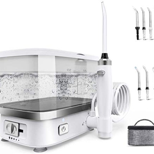 Blusmart Cordless Water Flossers for Teeth 500ML, Portable Dental...