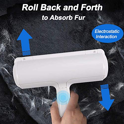 Lint Rollers, Pet Dog Cat Hair Fur Lint Roller Remover Brush Reus...