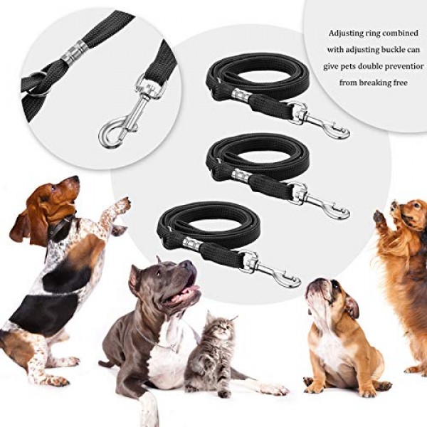 9 Pieces Pet Grooming Loops Nylon Restraint Noose Adjustable Fixe...