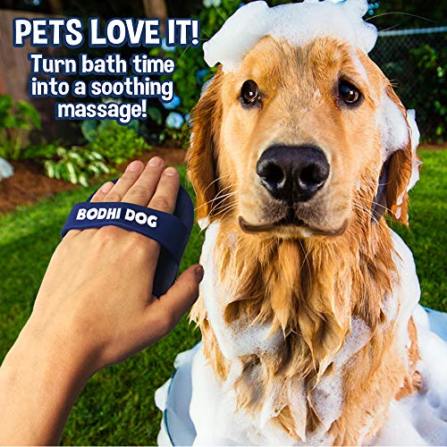 Bodhi Dog New Grooming Pet Shampoo Brush | Soothing Massage Rubbe...