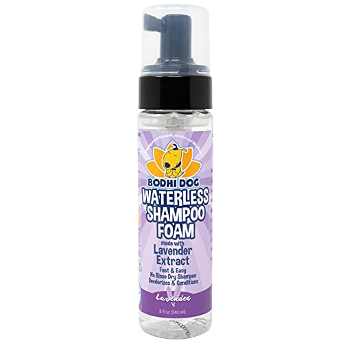 Foaming Dry Pet Shampoo No Rinse Cleaner | All Natural Waterless ...