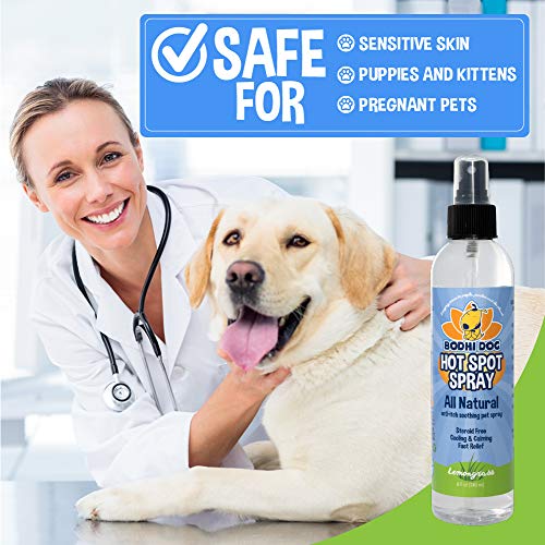 Natural Pet Hot Spot Spray | Soothing Plant Based Dog Treatment |...