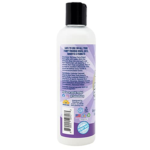 Organic Lavender Oatmeal Dog Shampoo and Conditioner | Hypoallerg...
