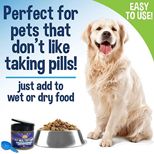 Pet Multivitamin Powder for Dogs and Cats | Minerals Vitamins Ant...
