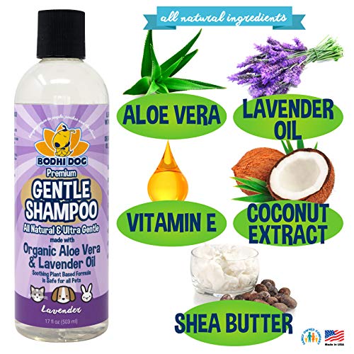 Premium Soothing Gentle Puppy Dog Shampoo | Aloe Vera and Lavende...