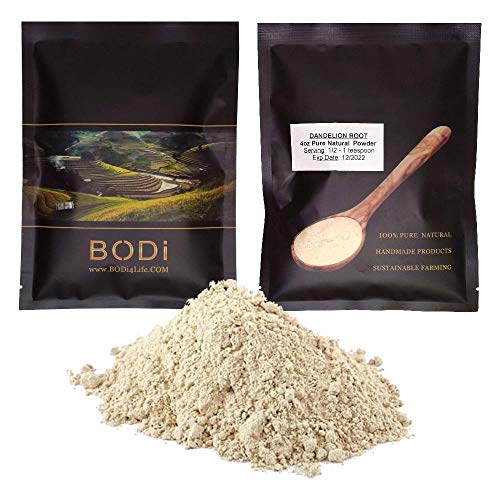 bodi : Dandelion Root Powder - 100% Pure Natural Chemical Free 4...