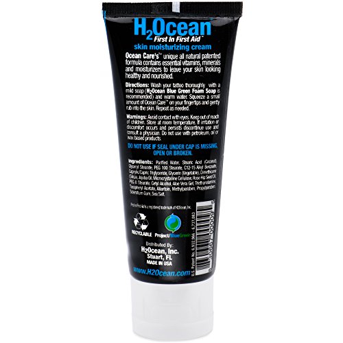 H2Ocean Tattoo Aftercare Moisturing Cream 2.5oz
