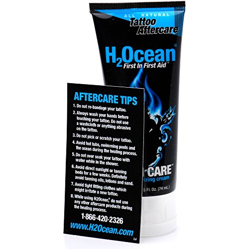 H2Ocean Tattoo Aftercare Moisturing Cream 2.5oz