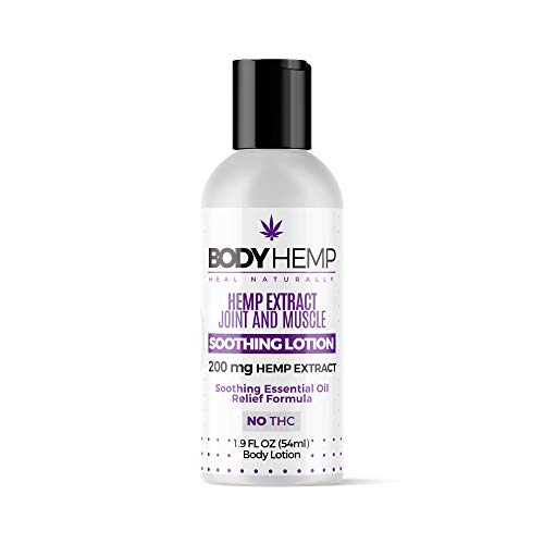 Body Hemp Soothing Joint and Muscle Lotion | 200MG All Natural He...