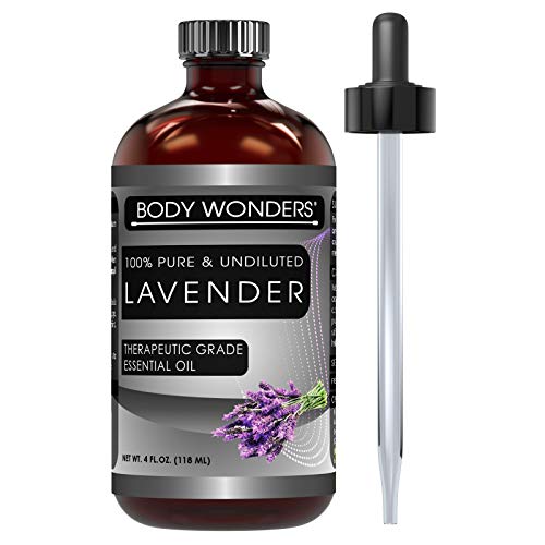 Body Wonders 100% Pure & Undiluted Lavender Therapeutic Grade Ess...
