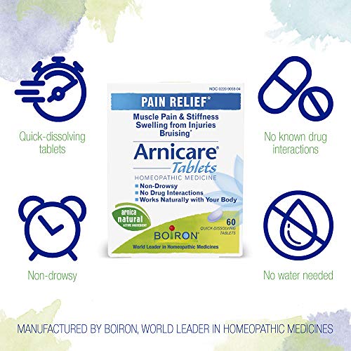 Boiron Arnicare, 60 Tablets, Homeopathic Medicine for Pain Relief