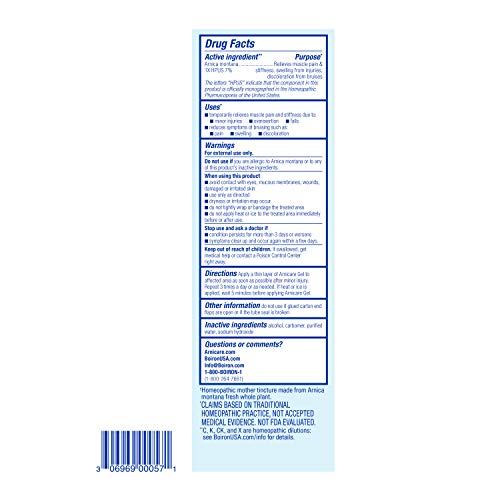 Boiron Arnicare Gel 4.2 Ounce Pack of 1 Topical Pain Relief Gel