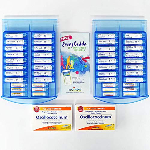 Boiron HomeoFamily Kit with The Essentials - 32 Assorted Homeopat...