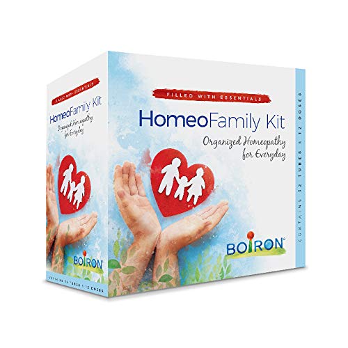 Boiron HomeoFamily Kit with The Essentials - 32 Assorted Homeopat...
