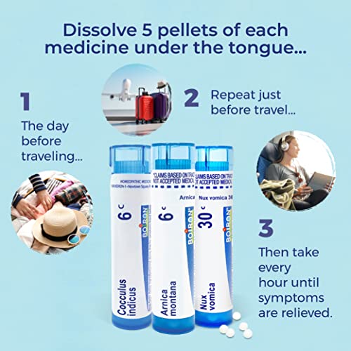 Boiron Jet Lag Relief Kit for Relief from Nausea, Stiffness, Musc...