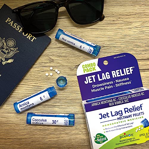 Boiron Jet Lag Relief Kit for Relief from Nausea, Stiffness, Musc...