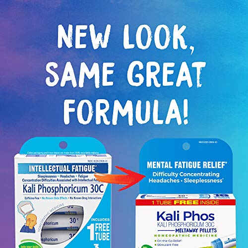 Boiron Kali Phosphoricum, Homeopathic Medicine for Headache Pack...