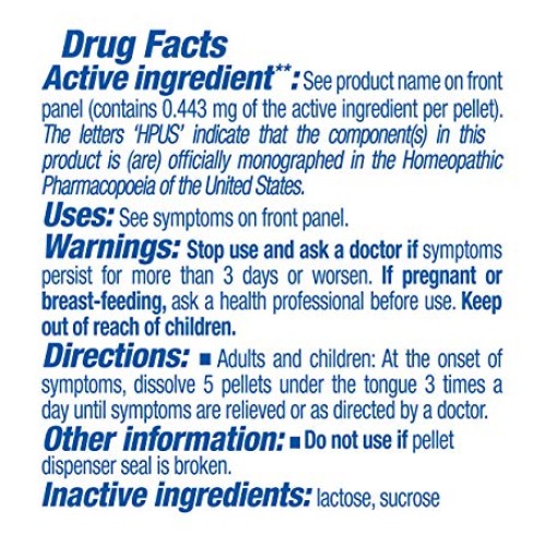 Boiron Magnesia Phosphorica 200CK, 80 Pellets, Homeopathic Medici...