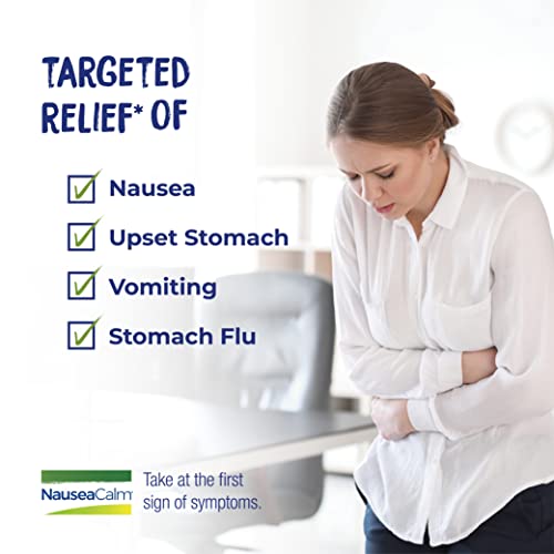 Boiron NauseaCalm Relief for Upset Stomach, Nausea, and Vomiting ...