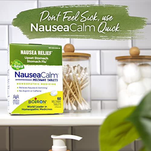 Boiron NauseaCalm Relief for Upset Stomach, Nausea, and Vomiting ...