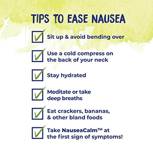 Boiron NauseaCalm Relief for Upset Stomach, Nausea, and Vomiting ...