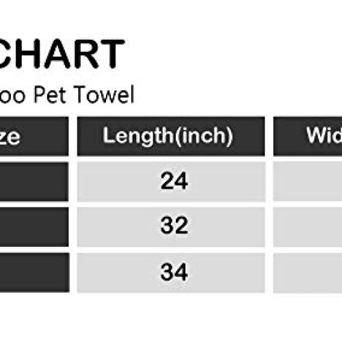 BongBingBoo Pet Towel with Hand Pockets, Super Absorbent, Bath To...