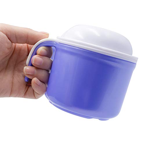 Denture Box Denture Cup with Strainer Portable Denture Bath Box C...