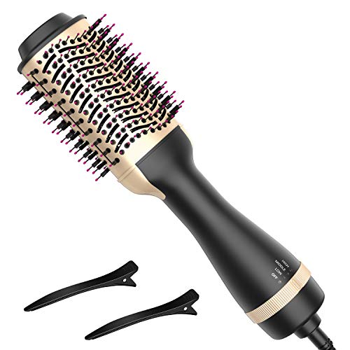 Hot Air Brush, Bongtai Hair Dryer Brush One Step Hair Dryer & Vol...