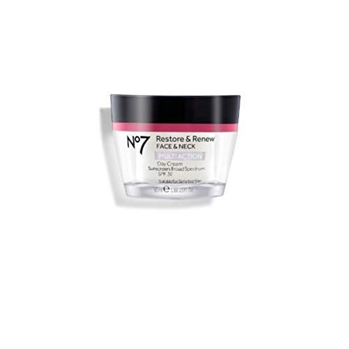 Boots No7 Restore and Renew Day Cream, SPF 30 1.69 Ounce