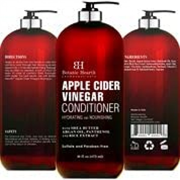 BOTANIC HEARTH Apple Cider Vinegar Shampoo & Conditioner Set, Col...