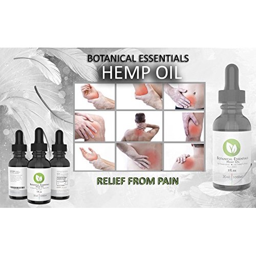 Extra Strength 1000mg Organic Hemp Oil Extract for Pain Relief: A...
