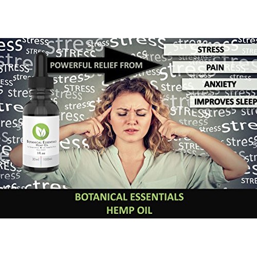 Extra Strength 1000mg Organic Hemp Oil Extract for Pain Relief: A...