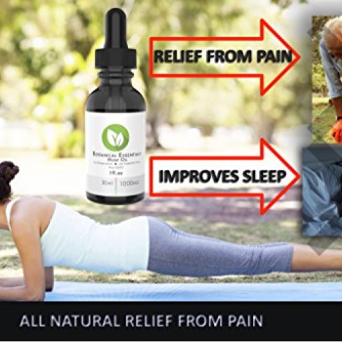 Extra Strength 1000mg Organic Hemp Oil Extract for Pain Relief: A...