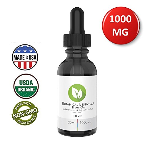 Extra Strength 1000mg Organic Hemp Oil Extract for Pain Relief: A...