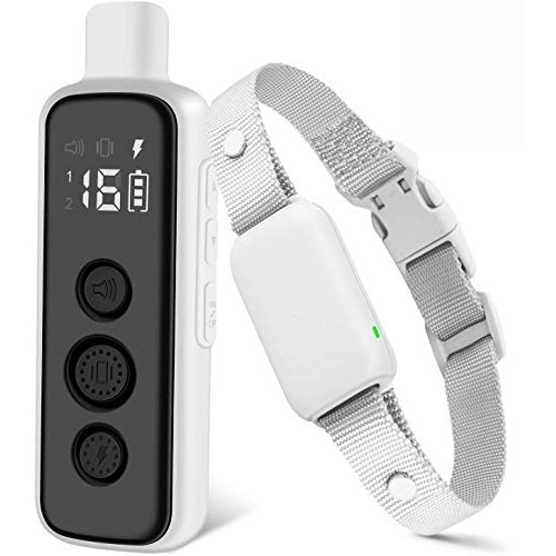 Bousnic Shock Collar for Dogs - Waterproof Rechargeable Dog Elect...