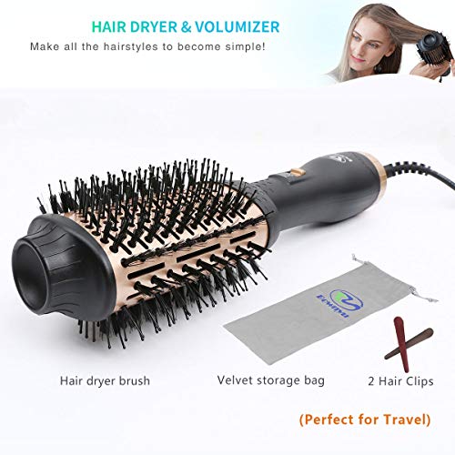 Hair Dryer Brush, Hot Air Brush, Hair Dryer and Styler Volumizer,...