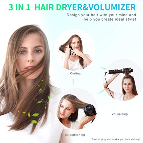 Hair Dryer Brush, Hot Air Brush, Hair Dryer and Styler Volumizer,...