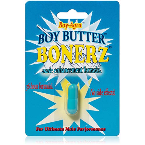 Boy Butter Bonerz - Natural T Boost for Men - Clinic...