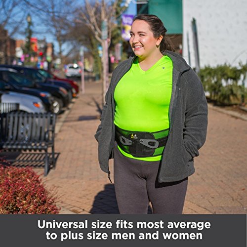 BraceAbility Lower Back & Spine Pain Brace | Adjustable Corset Su...